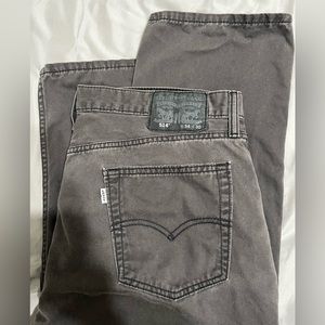 Levi's 514 34x30 grey men's jeans